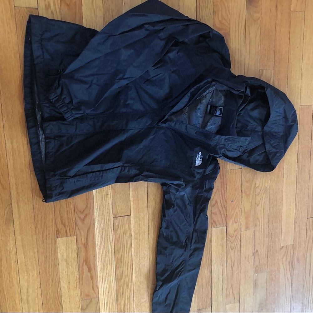 North face rain coat